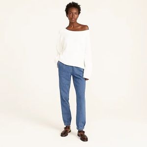 J. Crew Relaxed Sleeve Boatneck Sweater